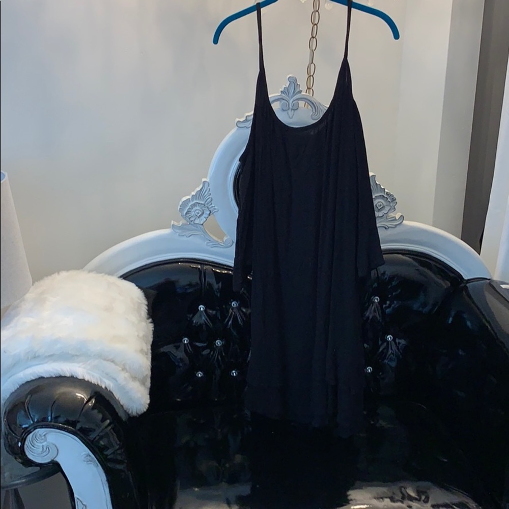 Off the shoulder tunic with flare